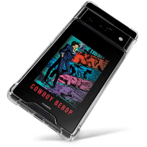 Cowboy Bebop Poster Google Pixel 6 Clear Case
